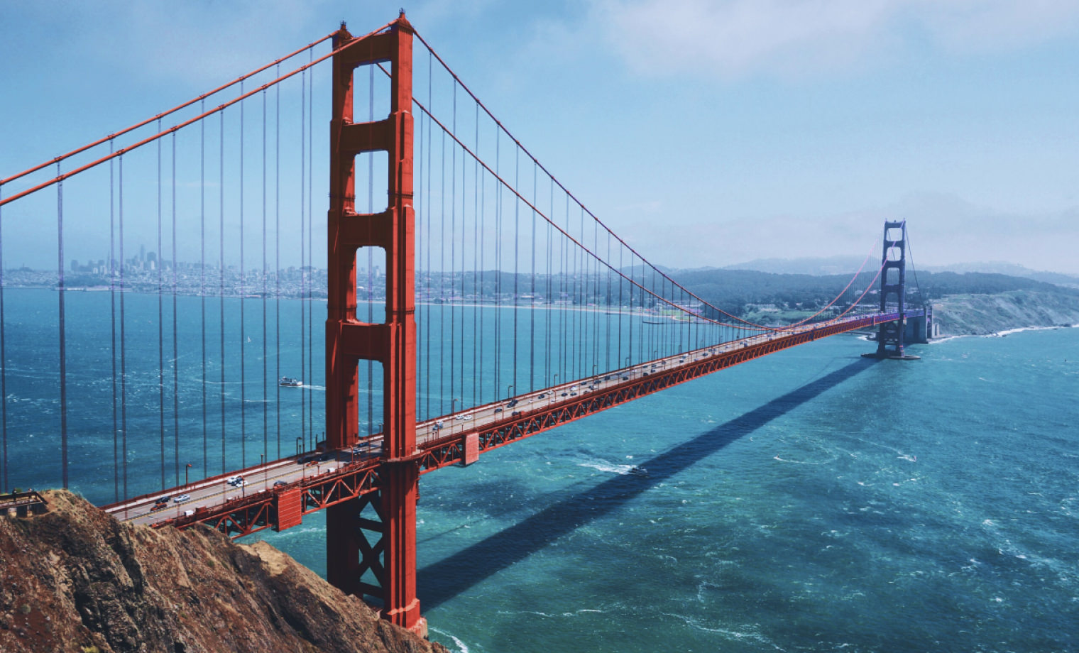 サンフランシスコのゴールデンゲートブリッジ